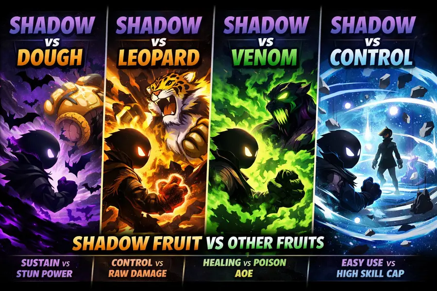 Shadow vs Other Blox Fruits