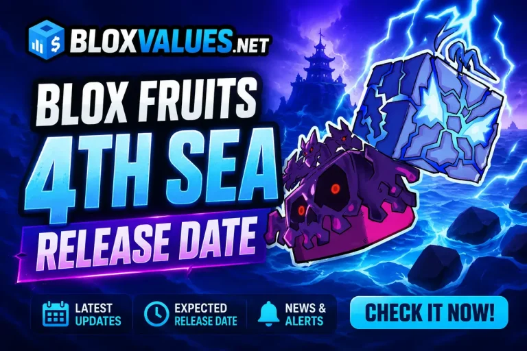 blox fruits 4th sea release date