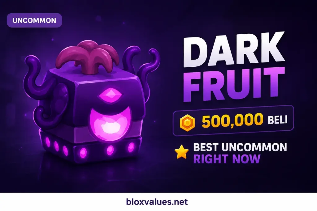 Dark Fruit - Best uncommon Blox Fruit